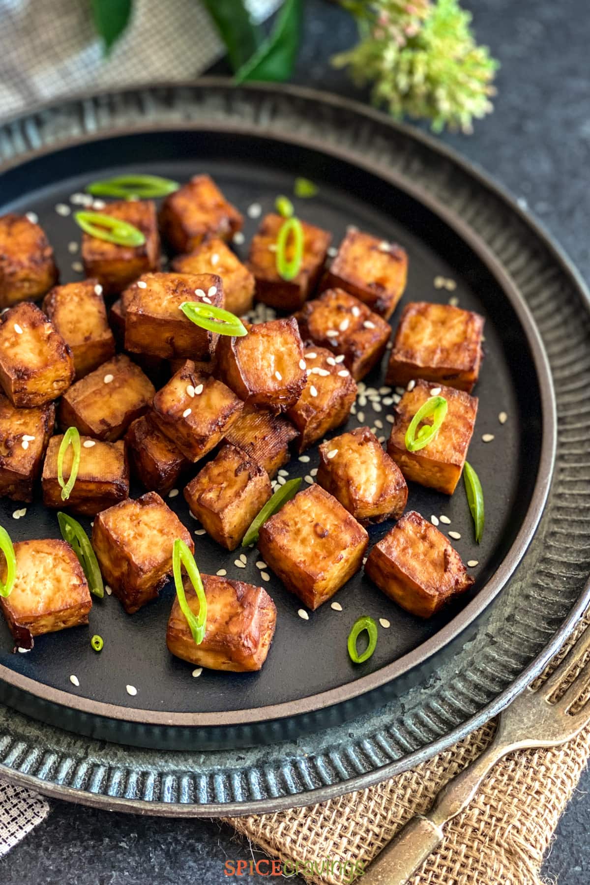 how to air fry tofu without cornstarch The best air fryer tofu • it doesn't taste like chicken