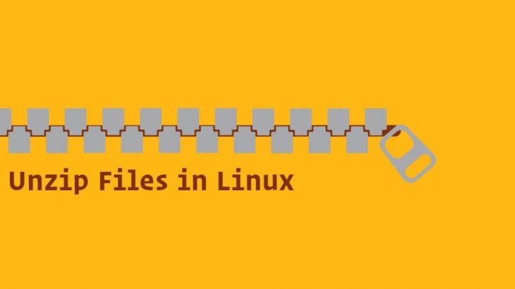 how to unzip a zip file linux Zip files on command line in linux