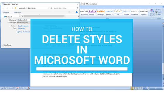 how to delete a heading in word Heading style text word microsoft select