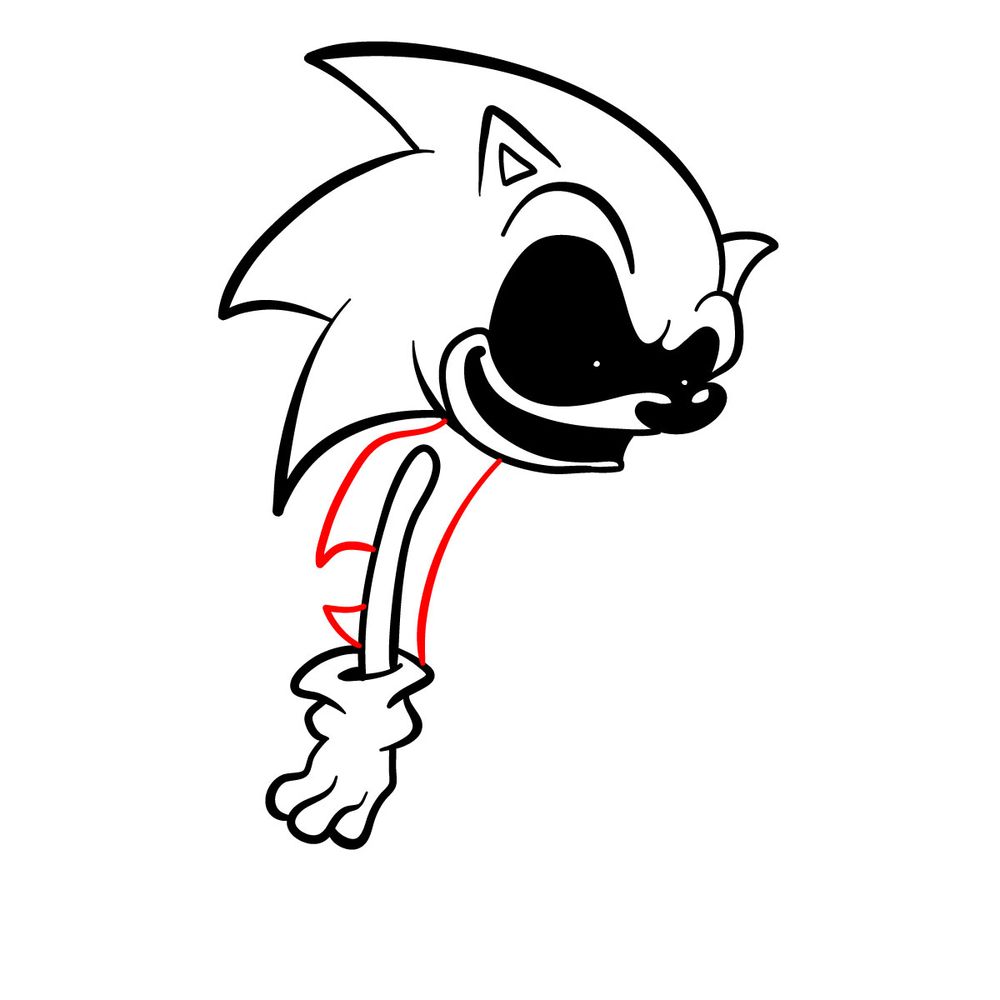 how to draw sonic exe Sonic exe form second deviantart teenage creepypasta dibujos imagenes evil sonicexe vector wattpad visitar hedgehog favourites add