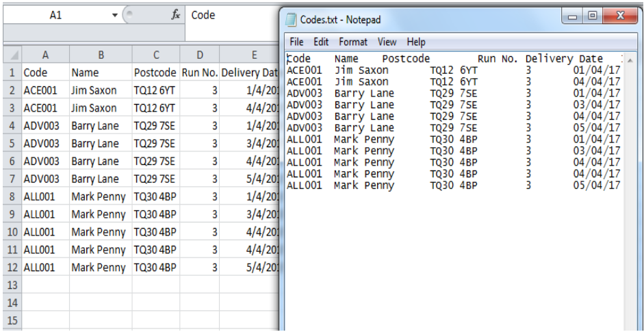 how to convert txt to excel How to convert txt file to excel