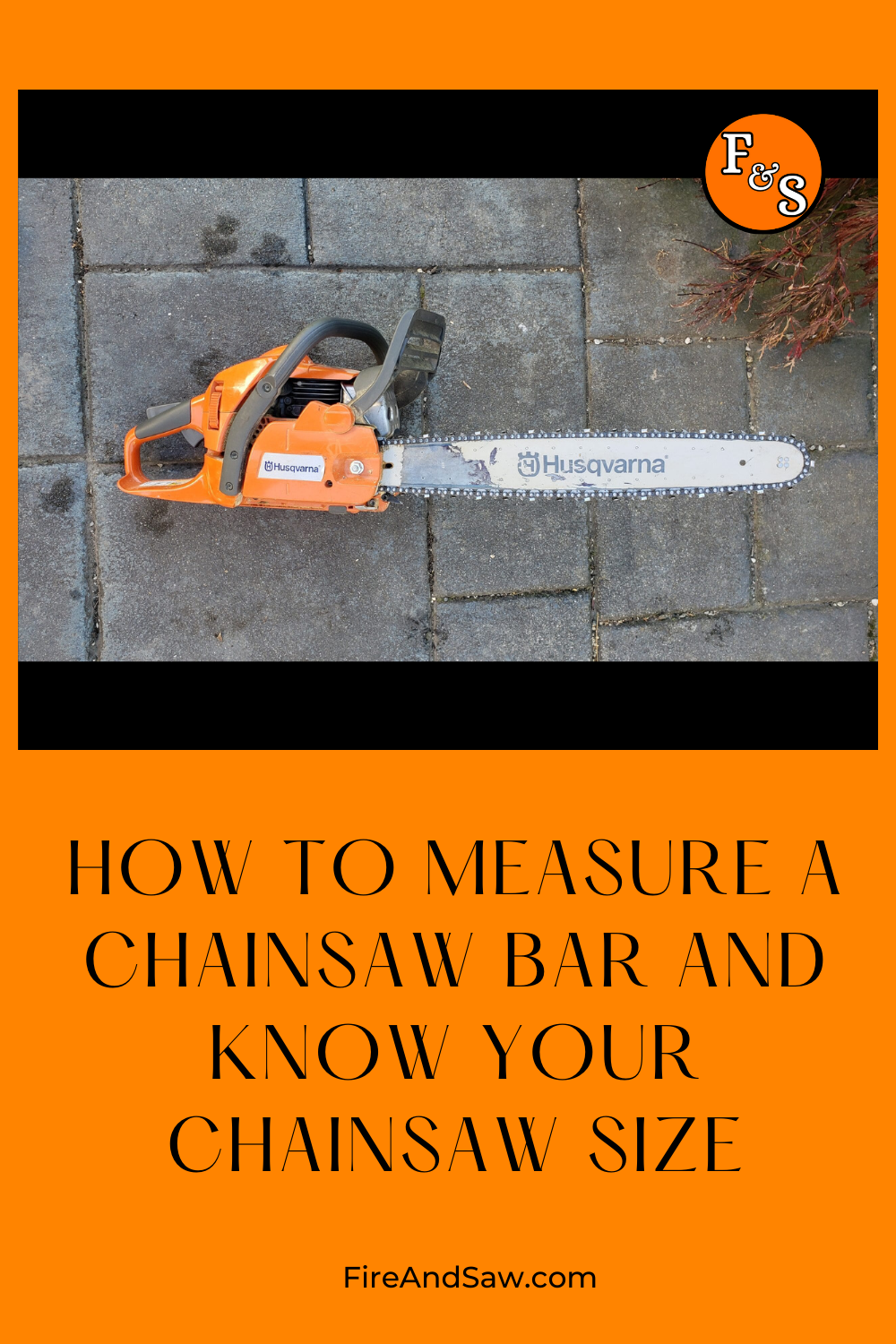 how to measure a chainsaw bar How to measure chainsaw bar length / chain saw bar length