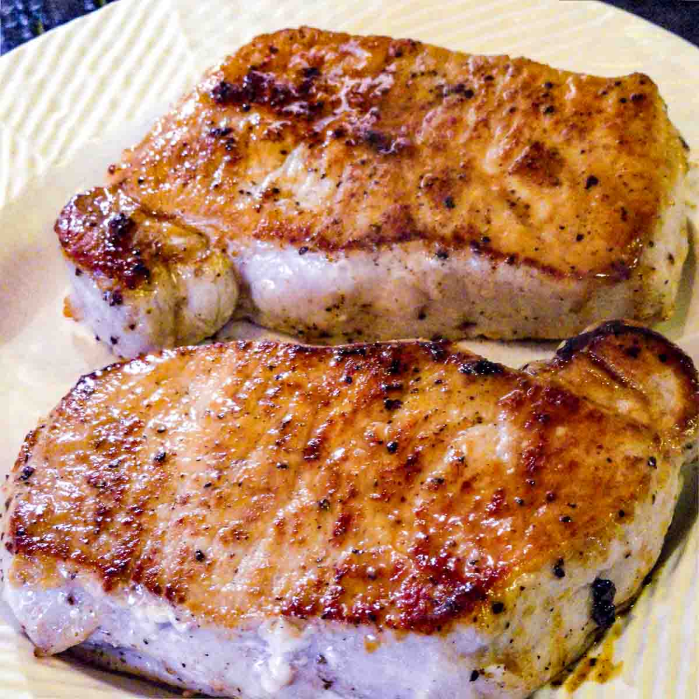 how long to cook pork steaks in oven Loin sauce cider steaks krumpli allow sit