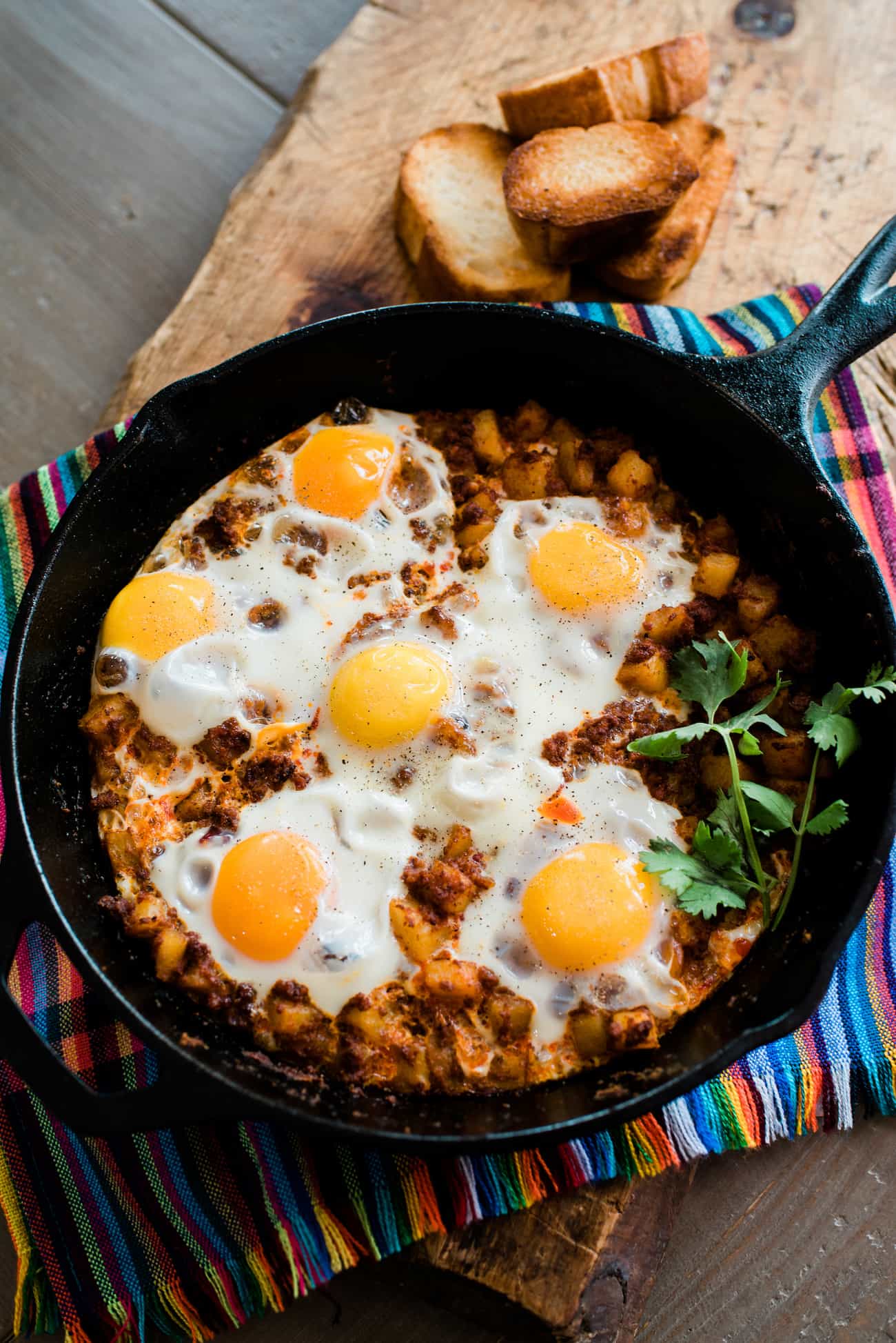 how to prepare chorizo and eggs Chorizo baked eggs