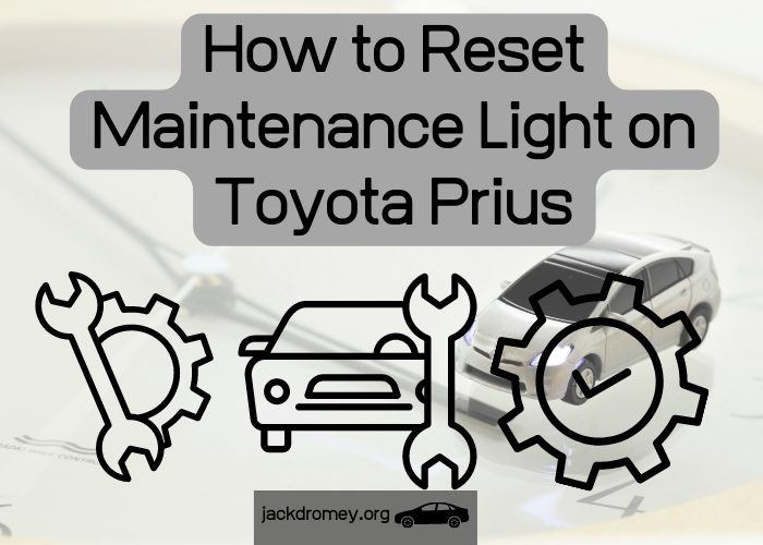 how to reset toyota maintenance light How to reset toyota maintenance required light