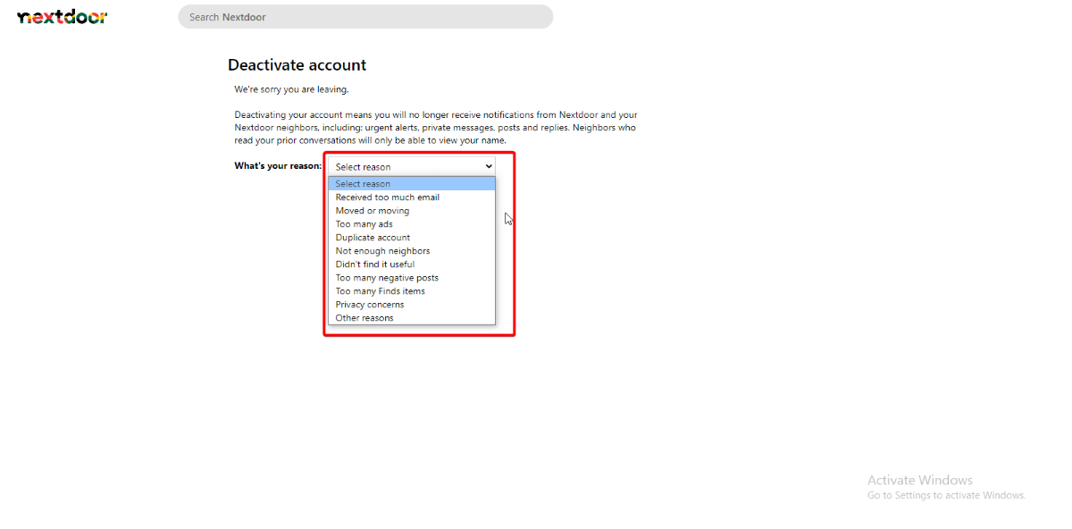 how to delete nextdoor account How to delete nextdoor account?