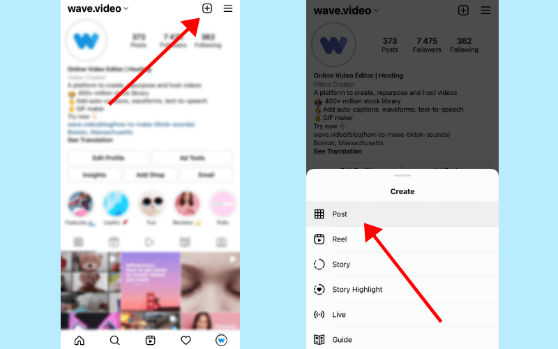 How to Post a Video on Instagram (a Step-by-Step Instruction) - Wave