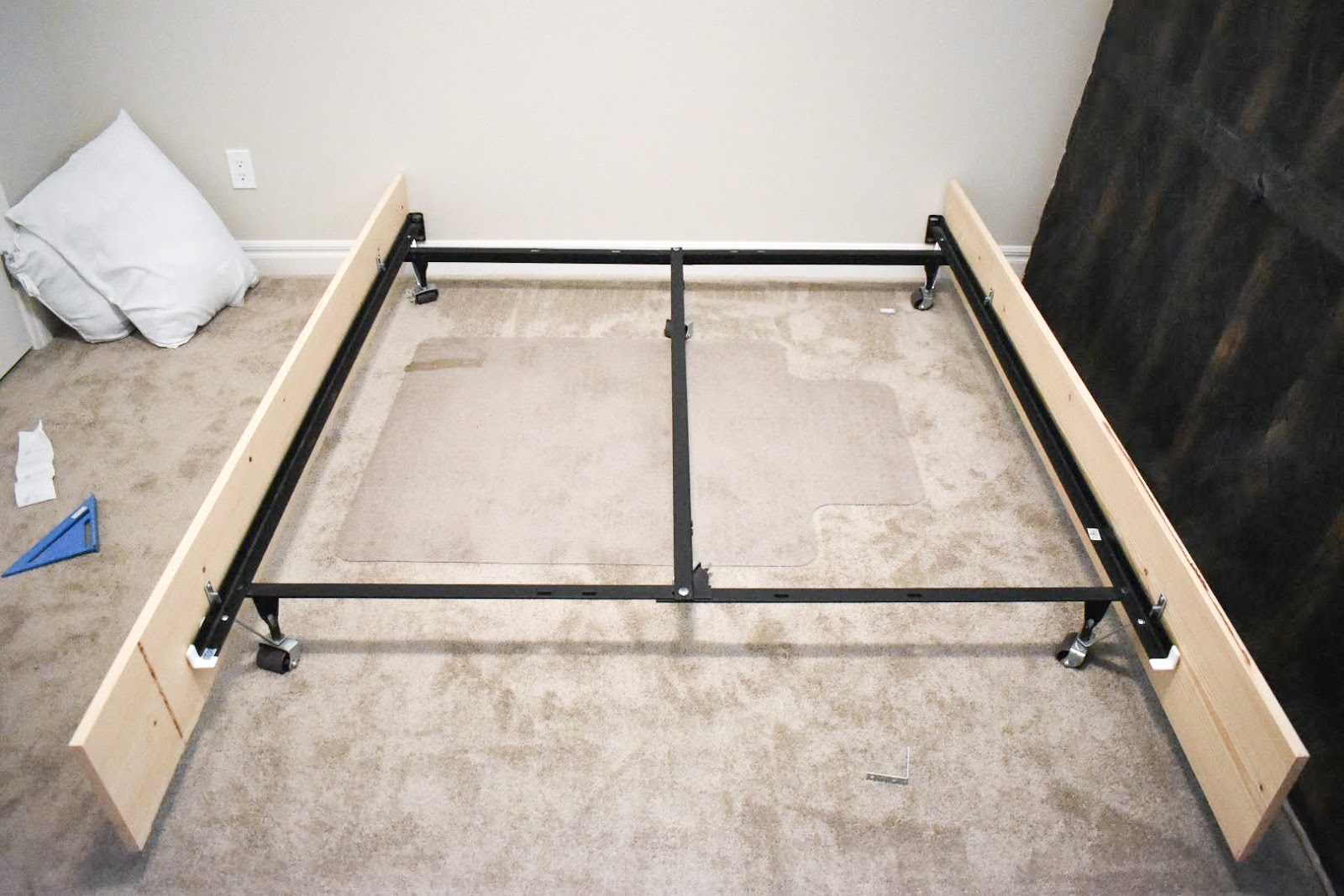 how to attach a headboard to a metal bed frame Headboard bed attach frame wall headboards way adjustable install metal diy removeandreplace beds wood woodworking visit intercourse quaternion meliorate winner