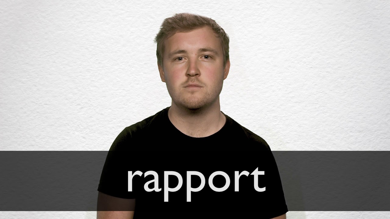 how to pronounce rapport How to pronounce rapport in british english