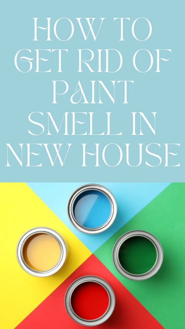 how to get rid of paint smell How to get rid of paint smell