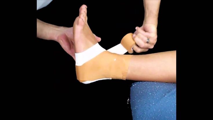 how to strap an ankle with kinetic tape Taping ankle kinesiology athletic tape dpt troy vander molen pt dr ankles