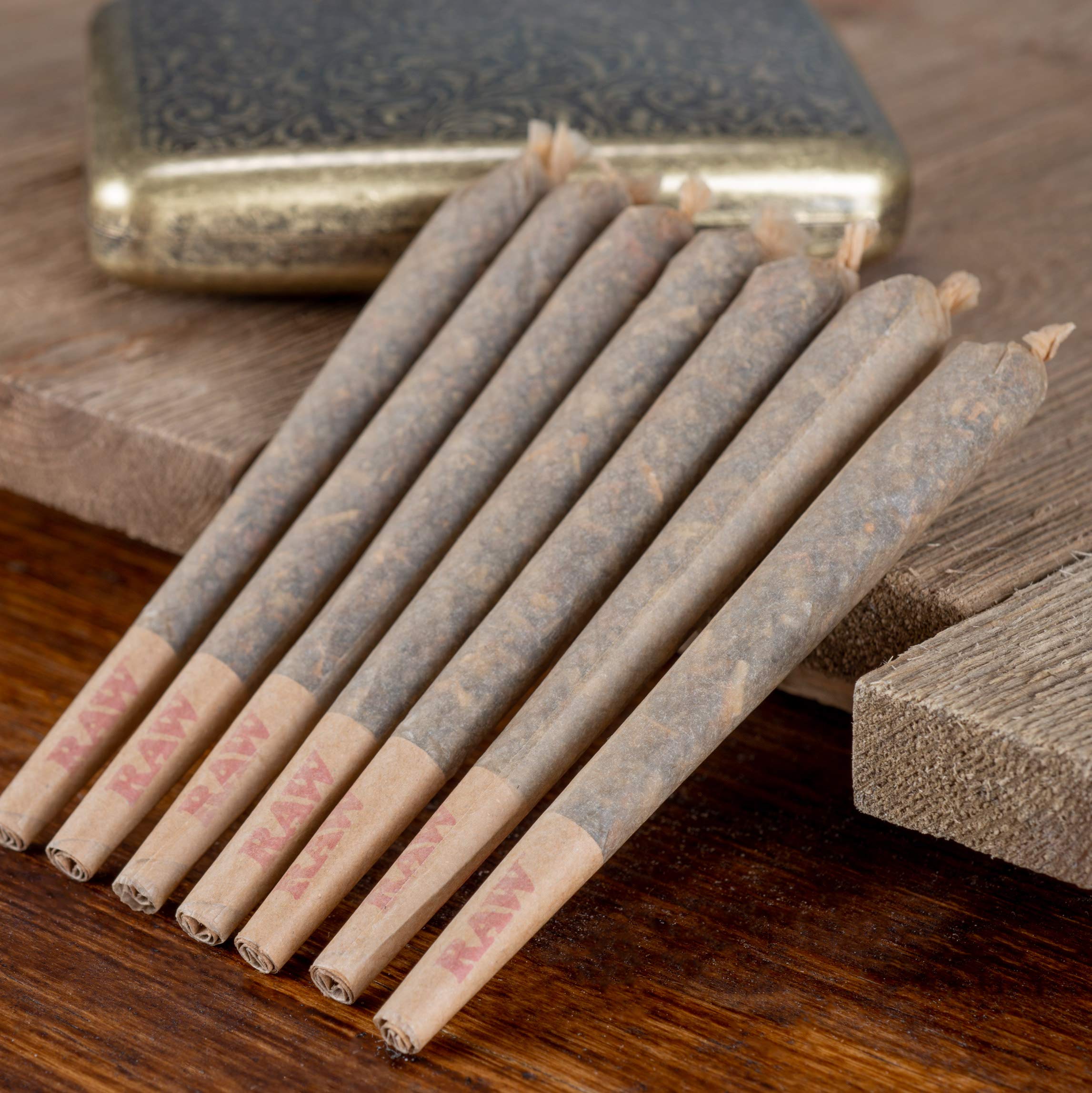 Raw Pre-Rolled Cones Classic King: 50 Pack | King Size Rolling Papers