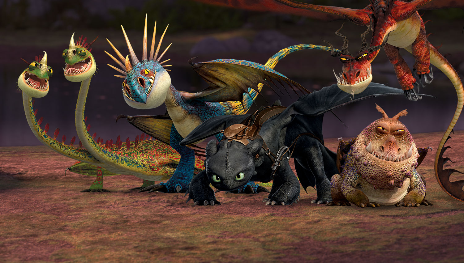 How To Train Your Dragon 2 Characters (Dragons) - How to Train Your