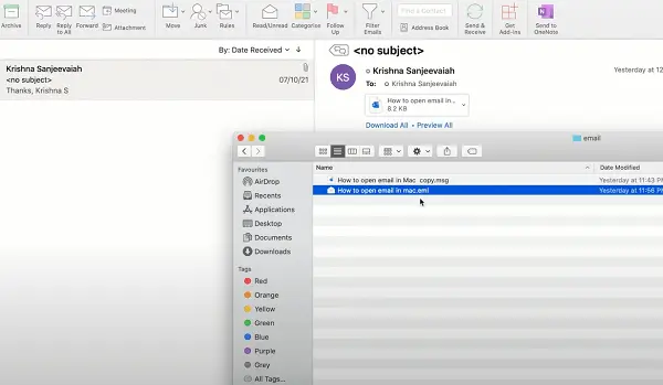 how to open .msg files on a mac Sulit static