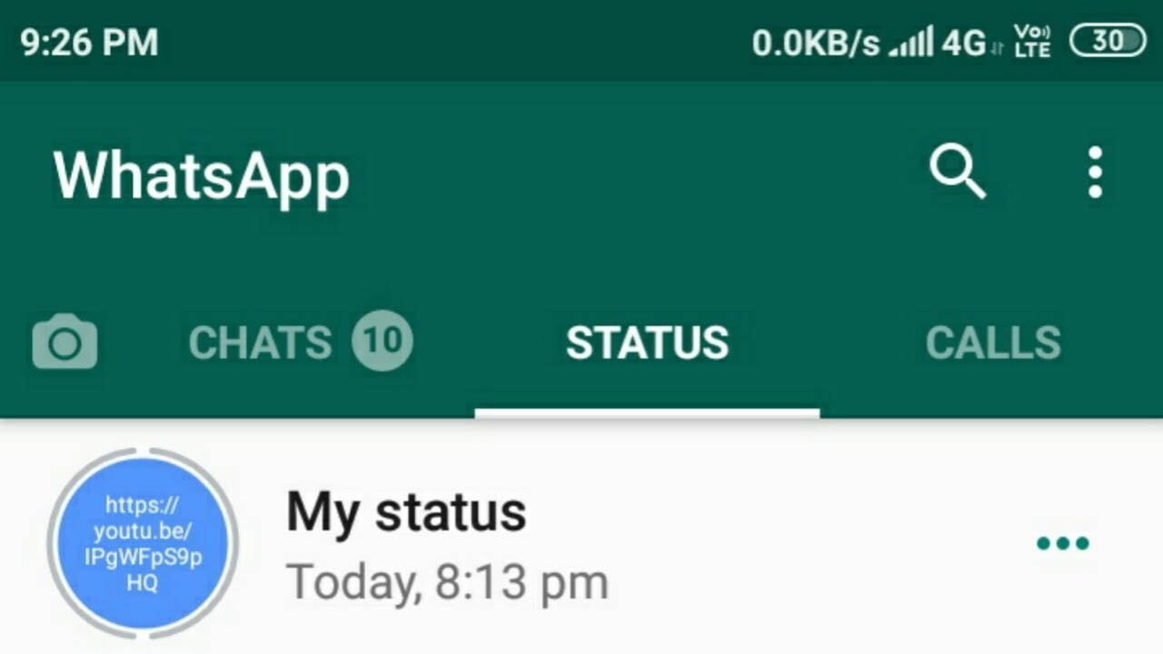 How To Delete WhatsApp Status | Delete Status On WhatsApp - YouTube