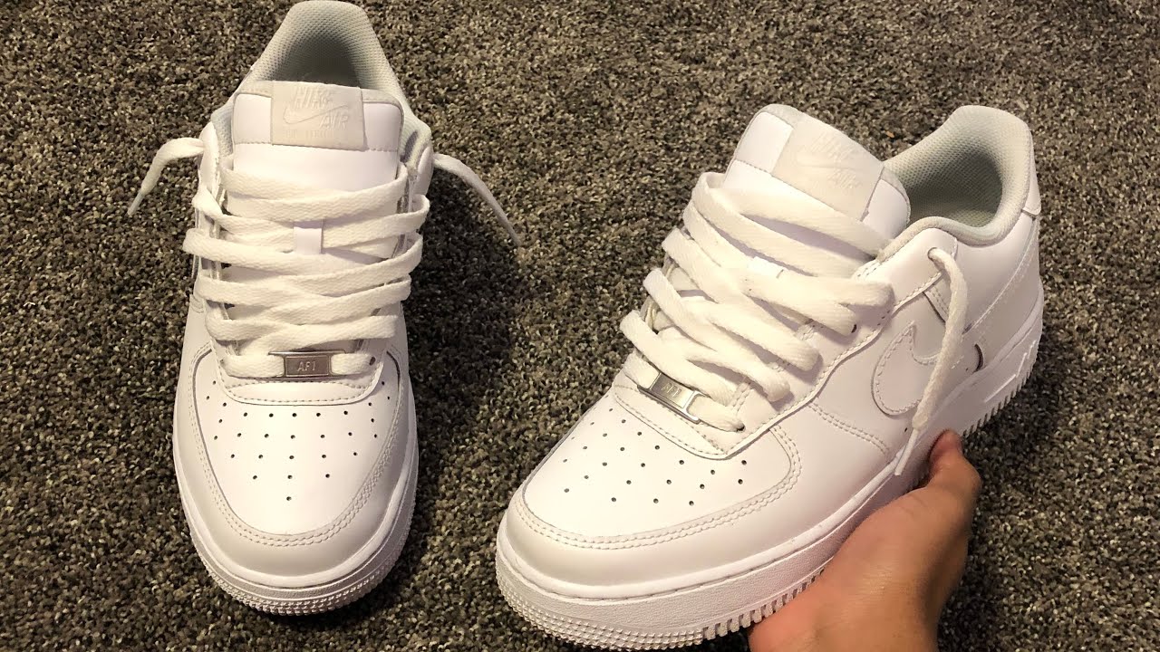 how to lace air forces Nike air force 1 rope lace