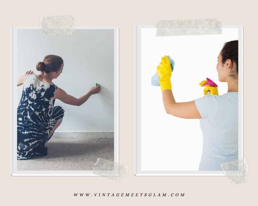 how to clean a flat painted wall How to clean walls with flat paint: complete guide