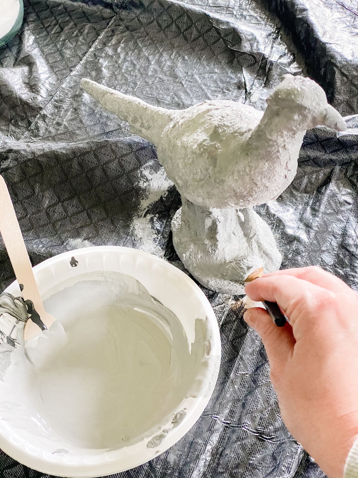 how to make textured paint How to texture a wall with paint in 6 simple steps