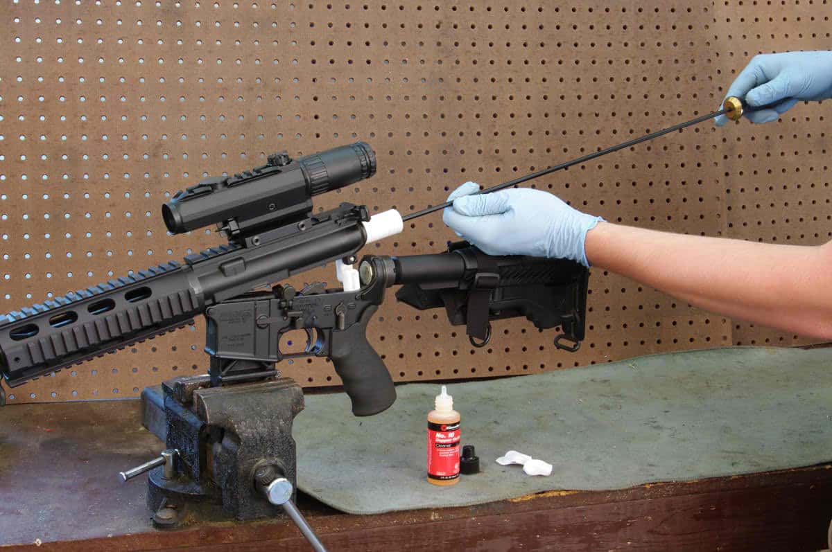 how to clean ar15 Ar15 clean huntingmark rifles supported