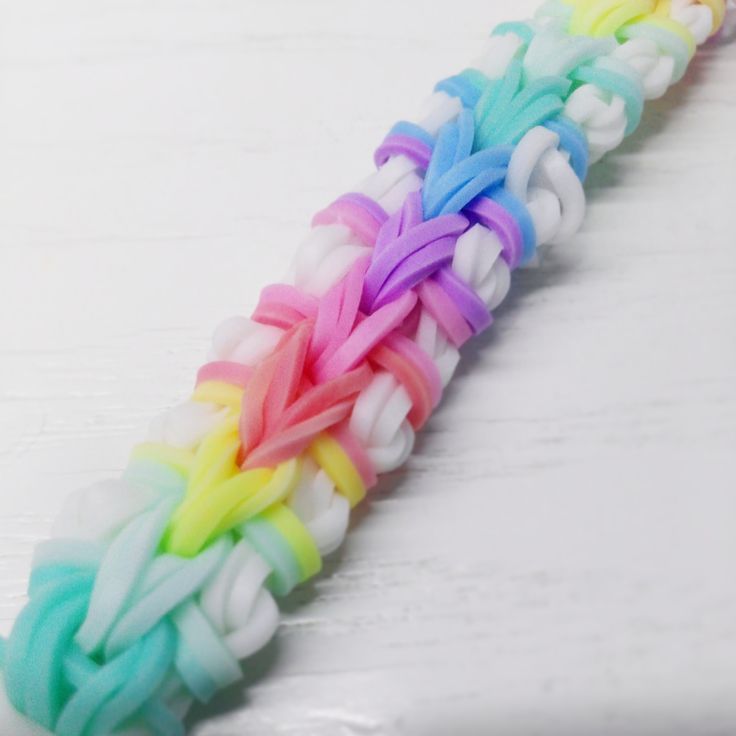 how to make a loom band bracelet with loom Rainbow loom bracelet without rainbow loom with common household