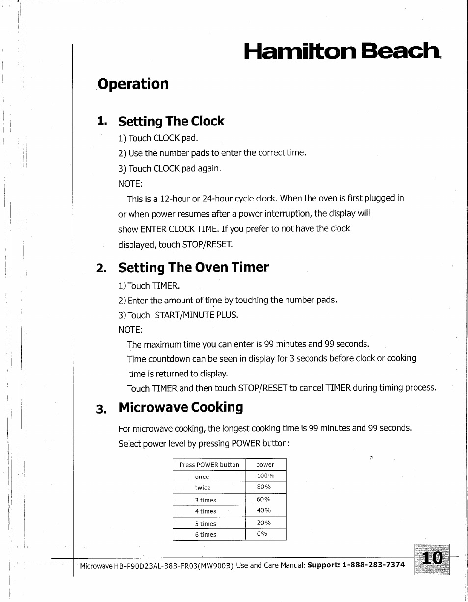 how to set clock on hamilton beach microwave How to set clock on hamilton beach microwave