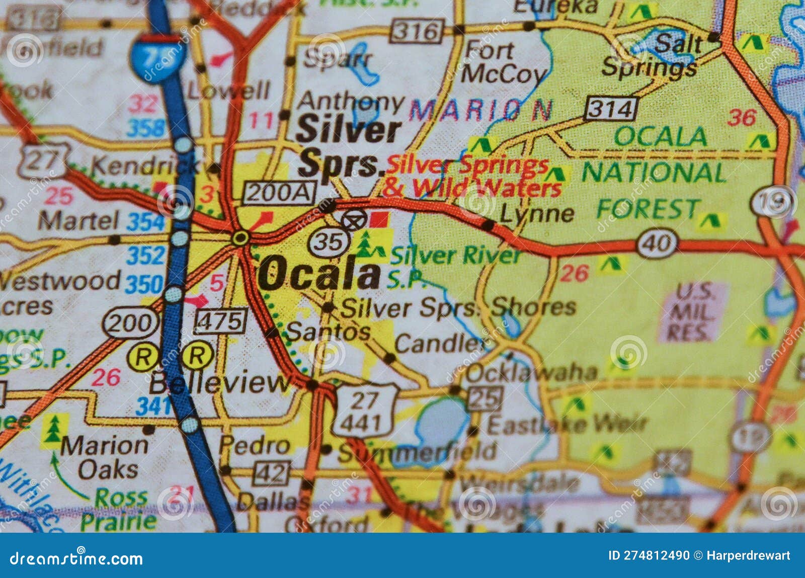 how far is orlando to ocala Ocala florida map county where located