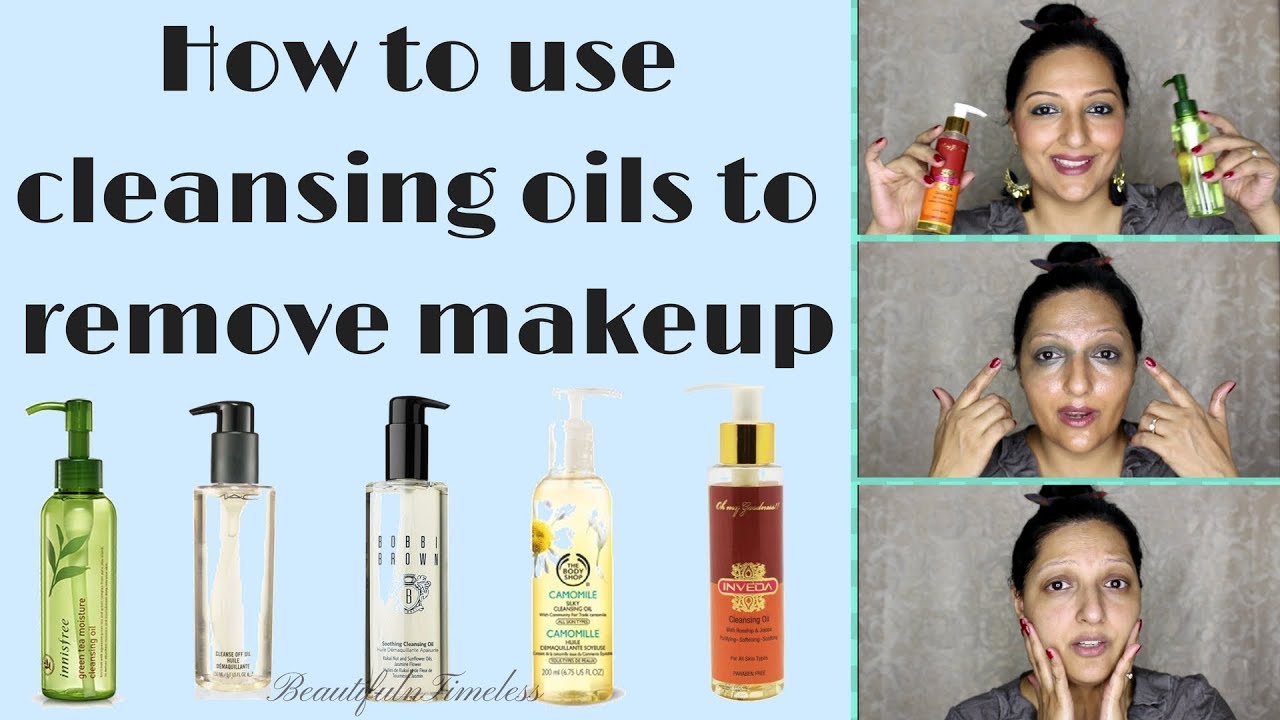 how to use cleansing oil Cleansing oil method