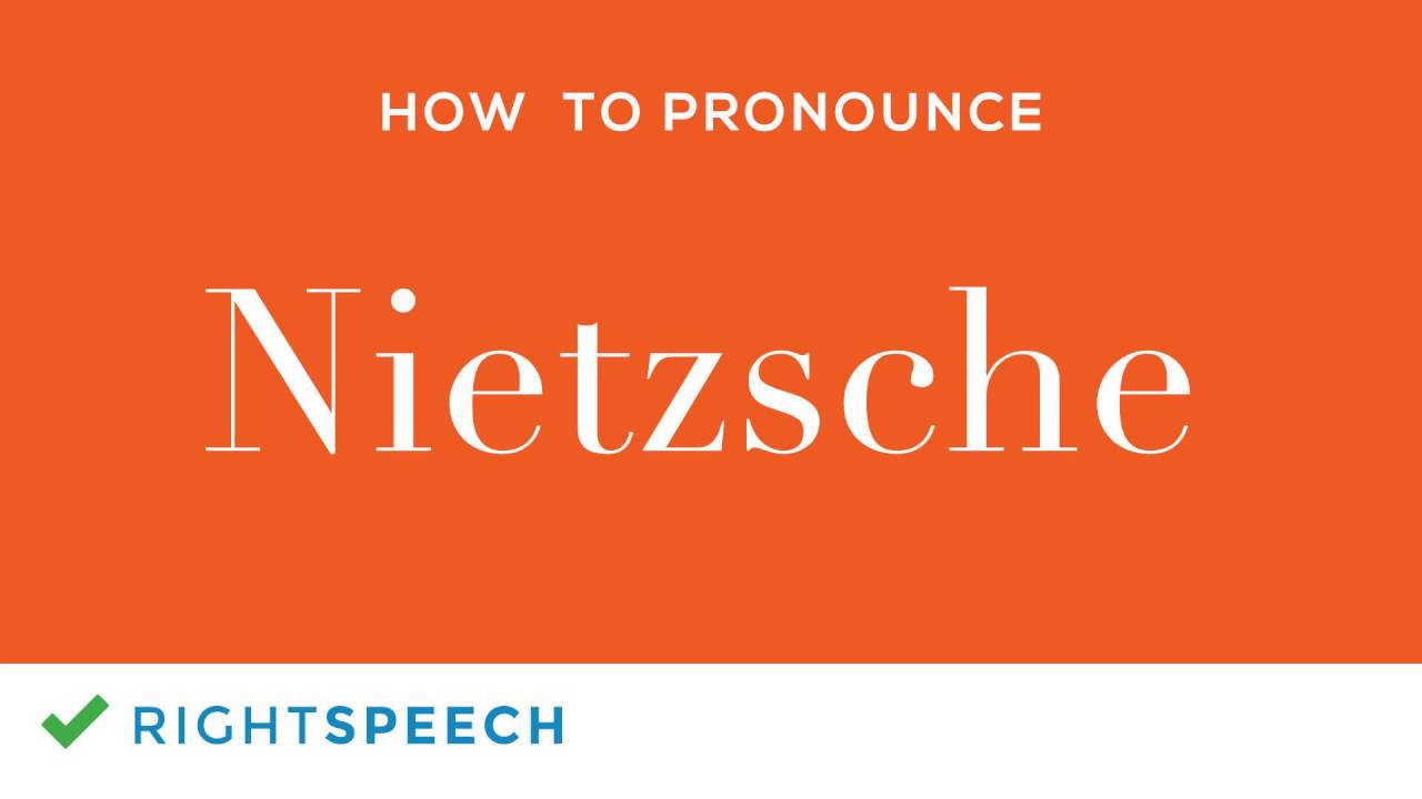 how to pronounce nietzsche How to pronounce nietzsche