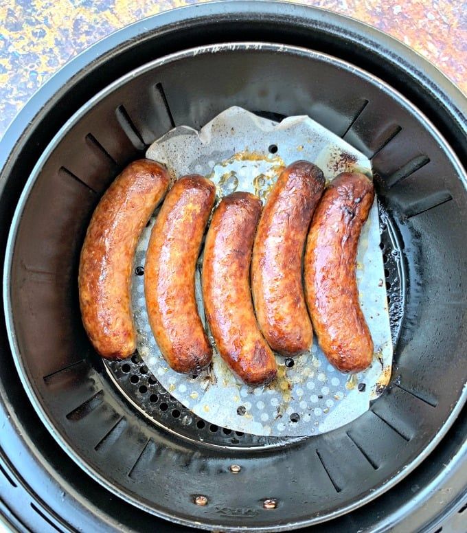 Cooking Sausage In Air Fryer | Recipes Bro