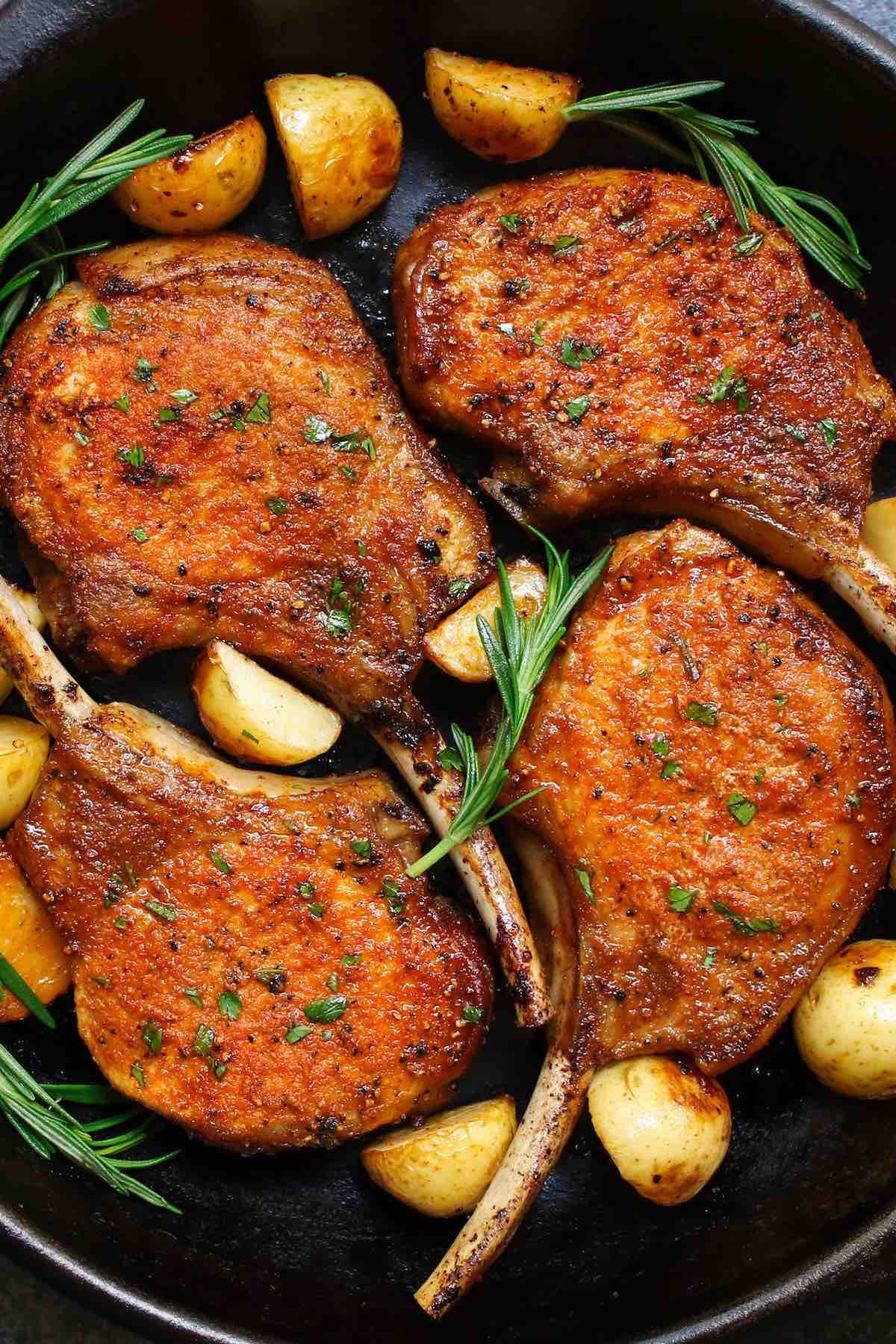 how long to deep fry pork chops Delicious, tender and juicy pan-fried boneless pork chops made in under