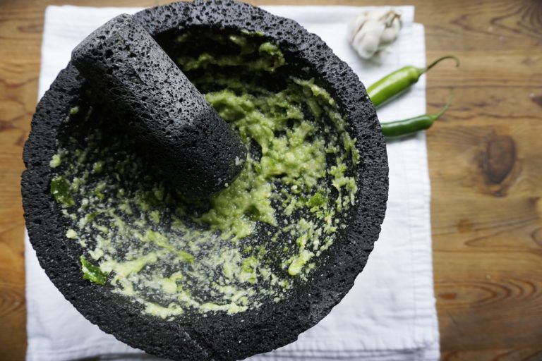 how to season a molcajete Molcajete molcajetes piedra