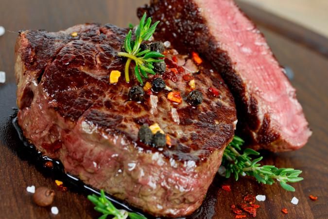 how long to cook filet mignon on stove Filet mignon steak seared crust