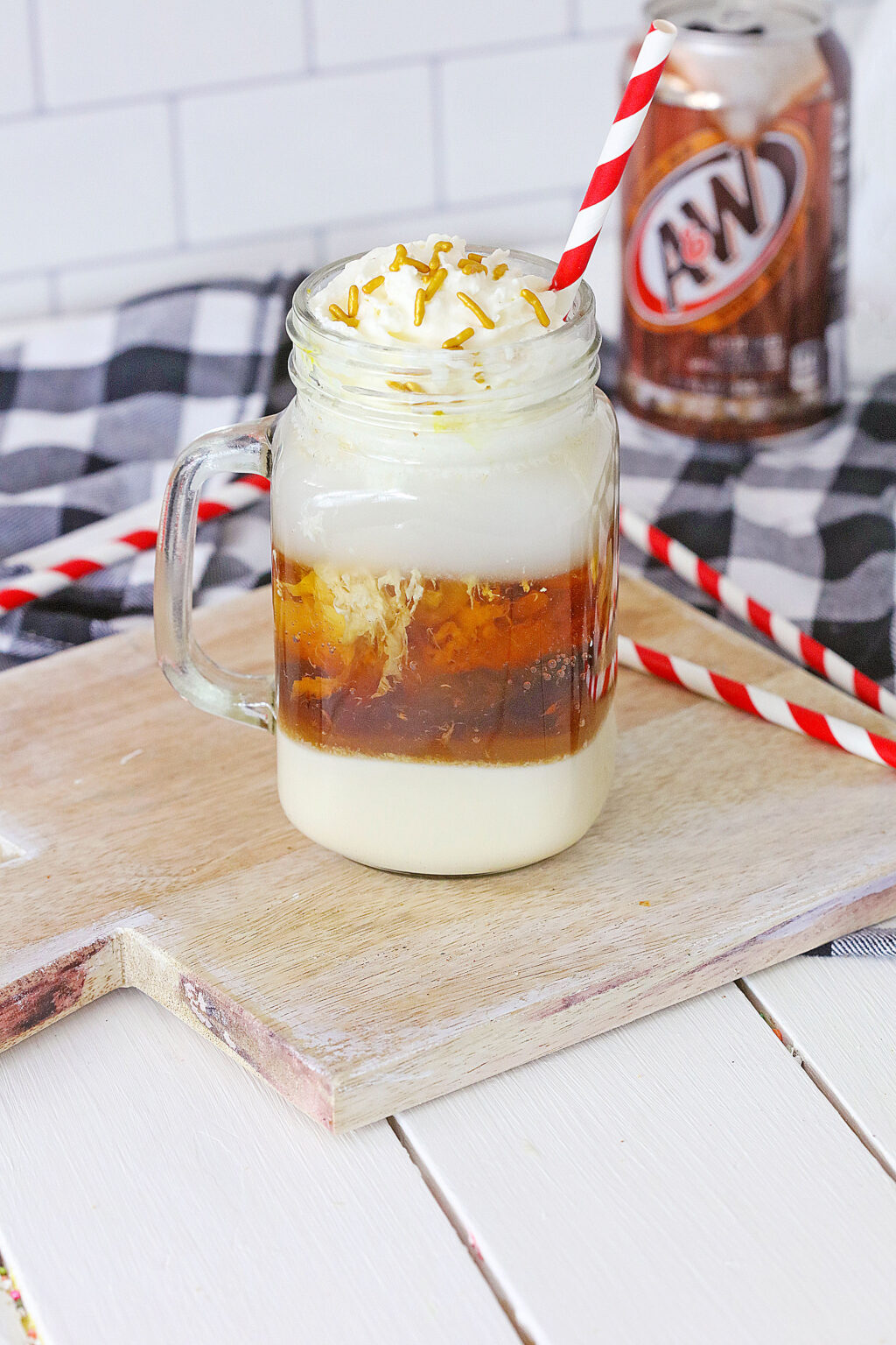 root beer float how to make Root beer float recipe