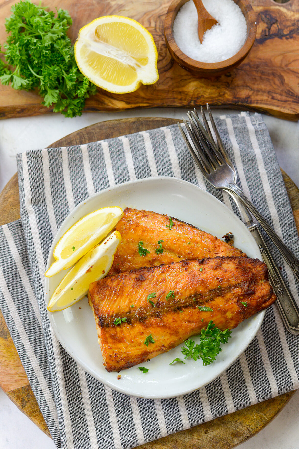 Air Fryer Frozen Salmon | AirFried.com