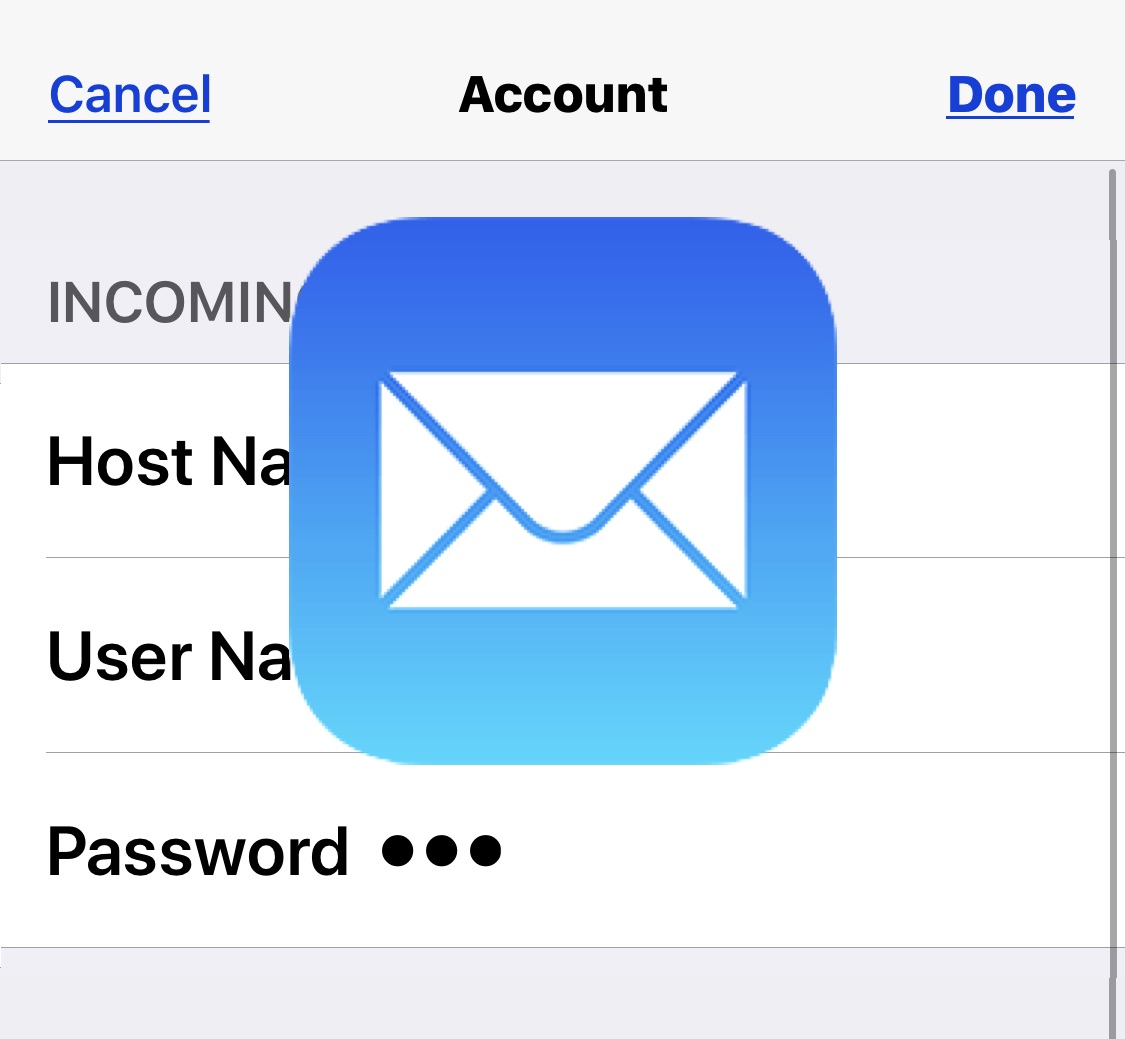 change password microsoft outlook app iphone