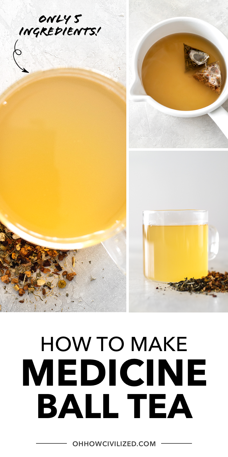 how to make medicine ball tea Starbucks medicine ball tea