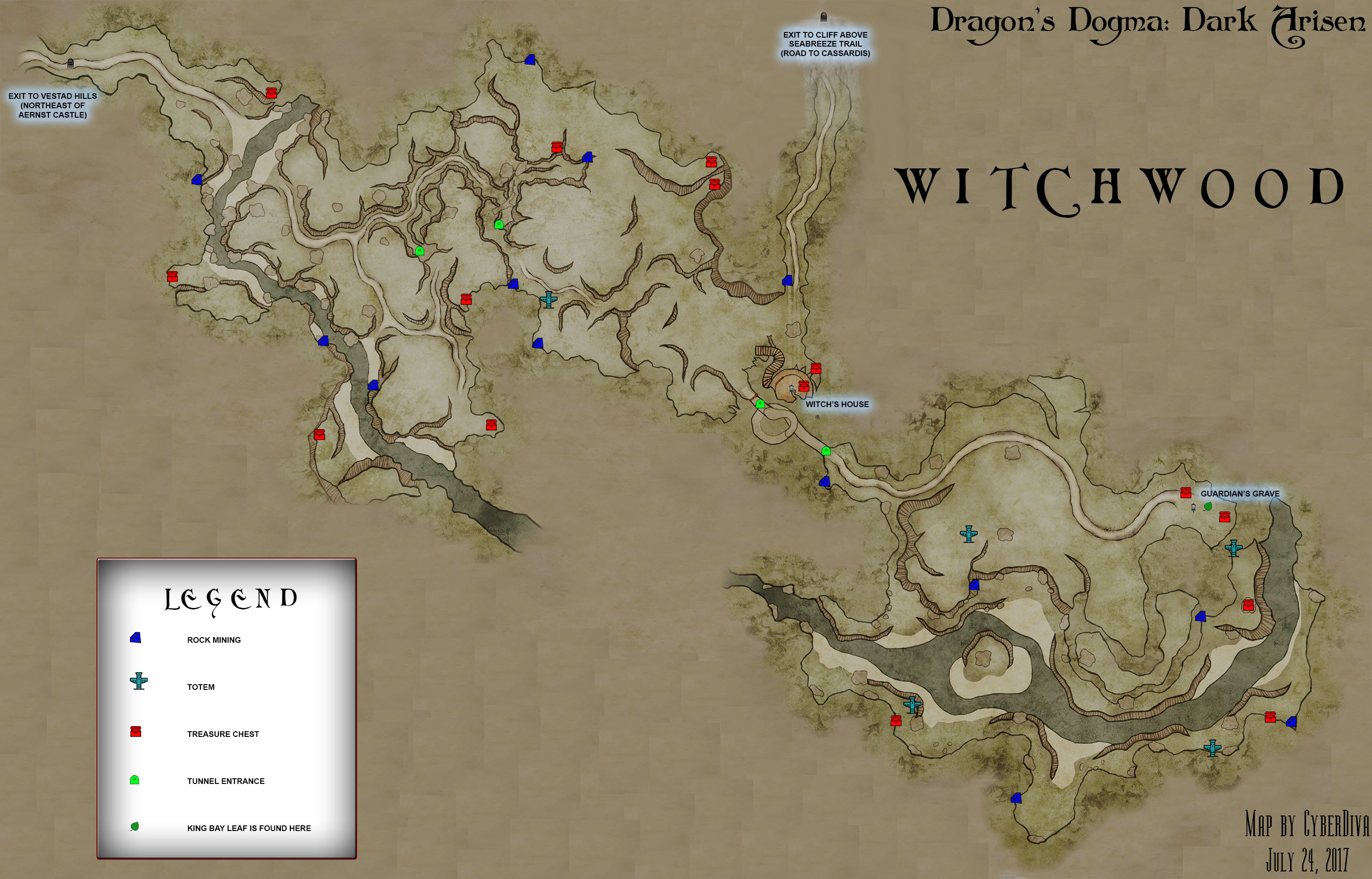 Steam Community :: Guide :: Dragon's Dogma: Dark Arisen - Witchwood Map