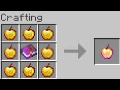 how to make enchanted golden apple How to get an enchanted golden apple in minecraft