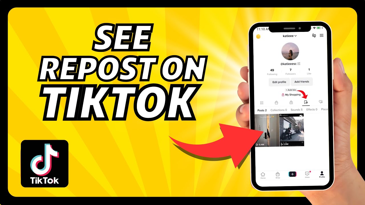 how to stop seeing reposts on tiktok How to repost on tiktok!