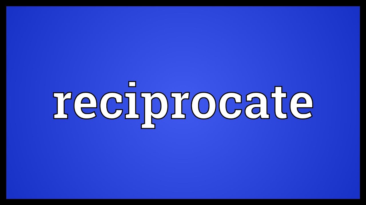 how to pronounce reciprocity Reciprocity word cloud concept. vector illustration stock vector image