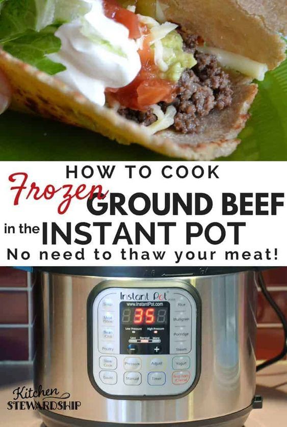 how to cook frozen ground beef How to cook frozen ground beef