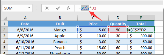 How To Lock Cells In Excel Formula - Printable Templates