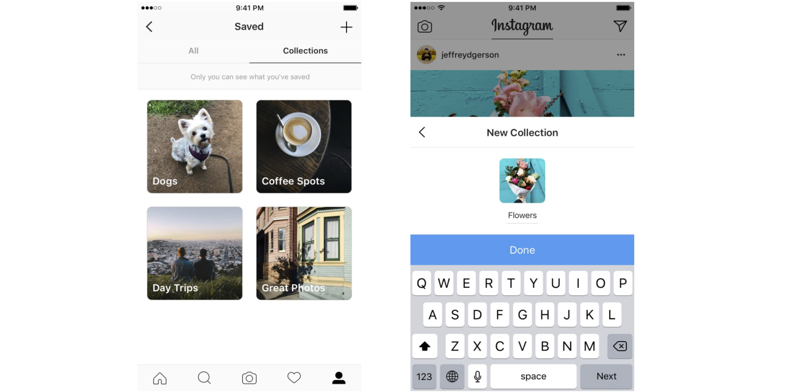 Instagram now lets you organize saved posts in private collections