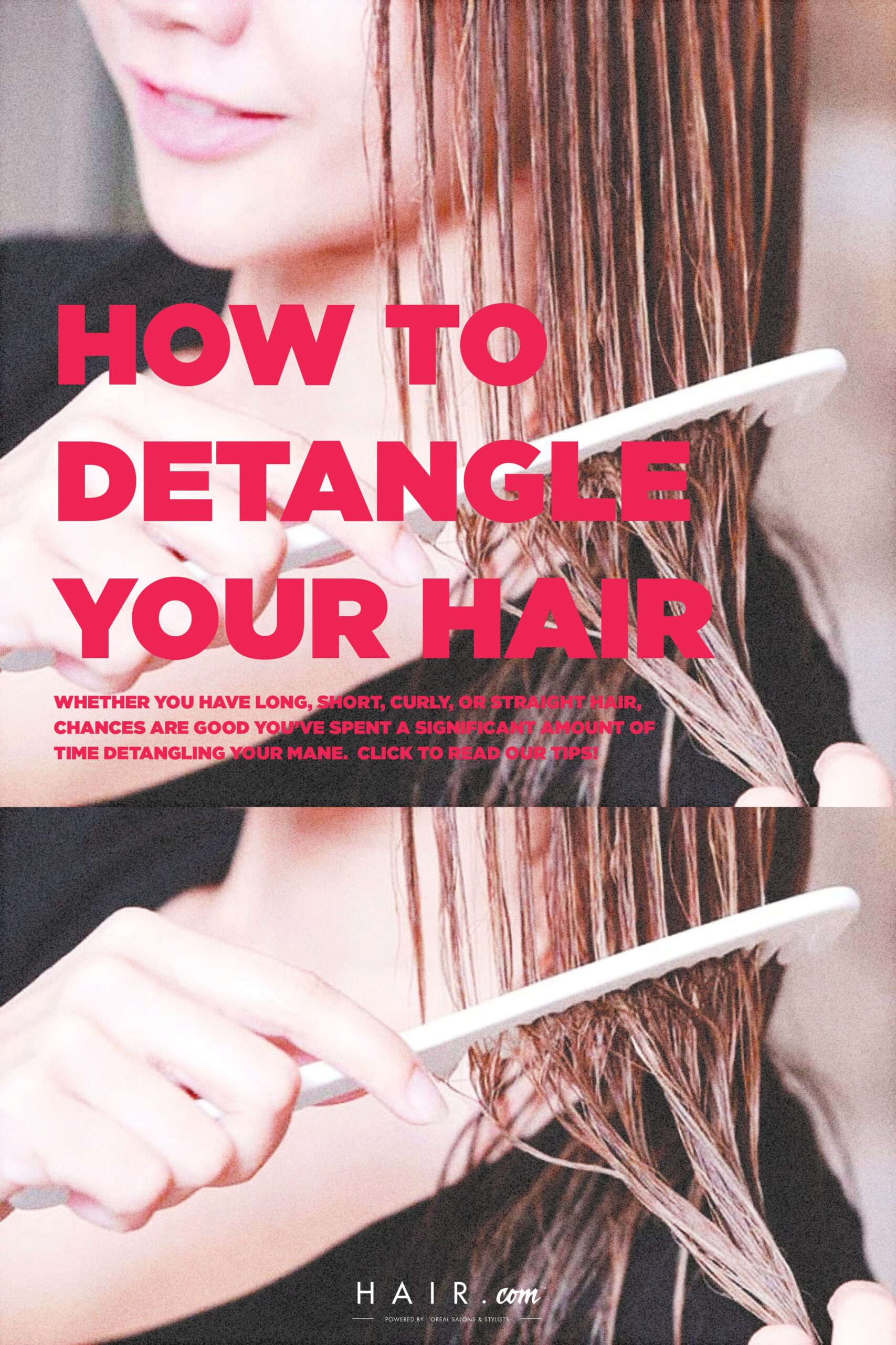 how to detangle hair 3 ways to detangle dry, damaged hair