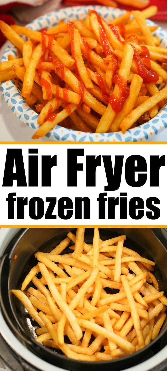 how long to cook frozen french fries in air fryer Crispy air fryer frozen french fries