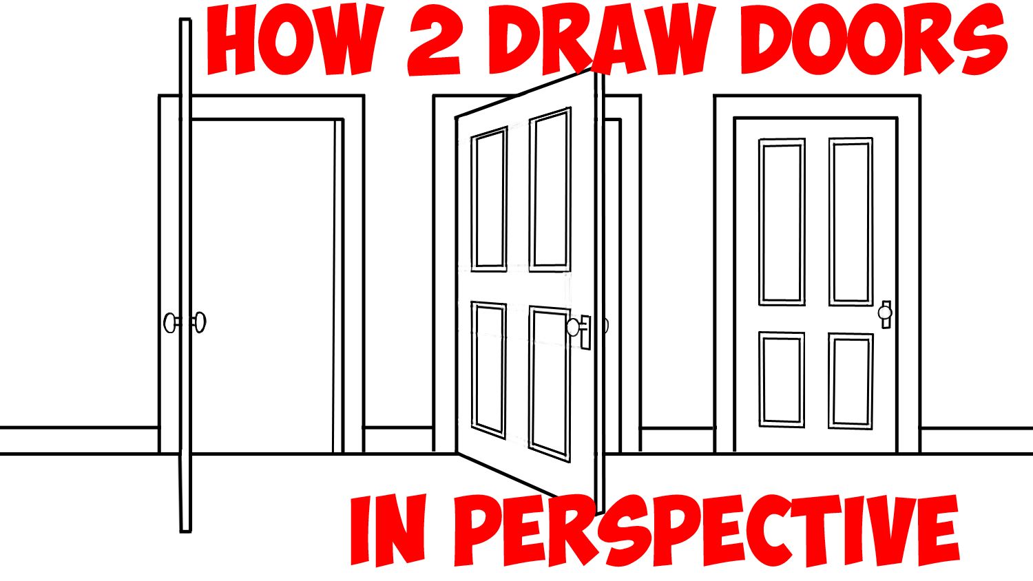 how to draw a door How to draw a door easy