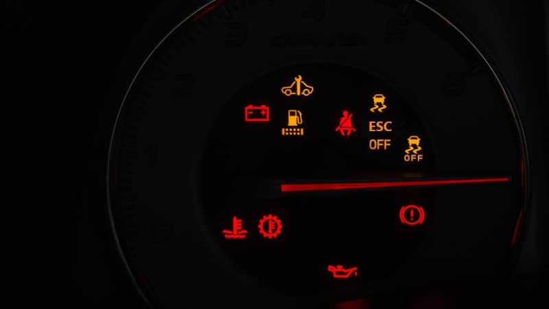 how to reset esc light Esc stability function sensors vehicles