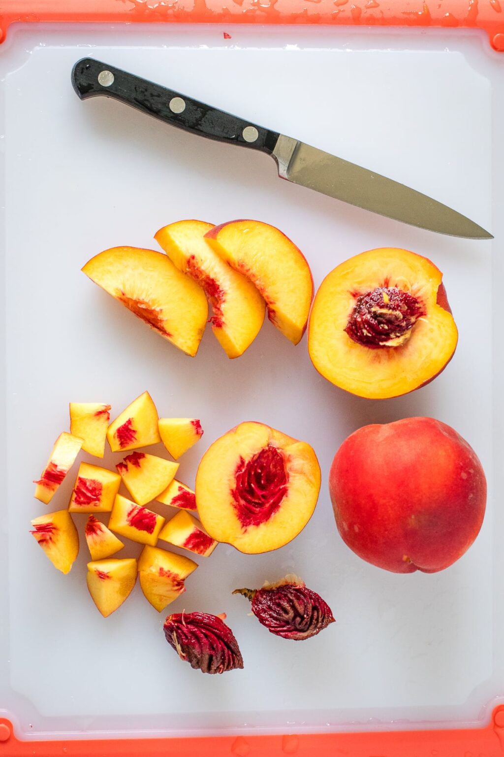 how to cut peaches Peaches cut fresh peach cobbler august comments think