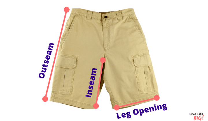 How To Measure The Inseam and Leg Opening On Shorts