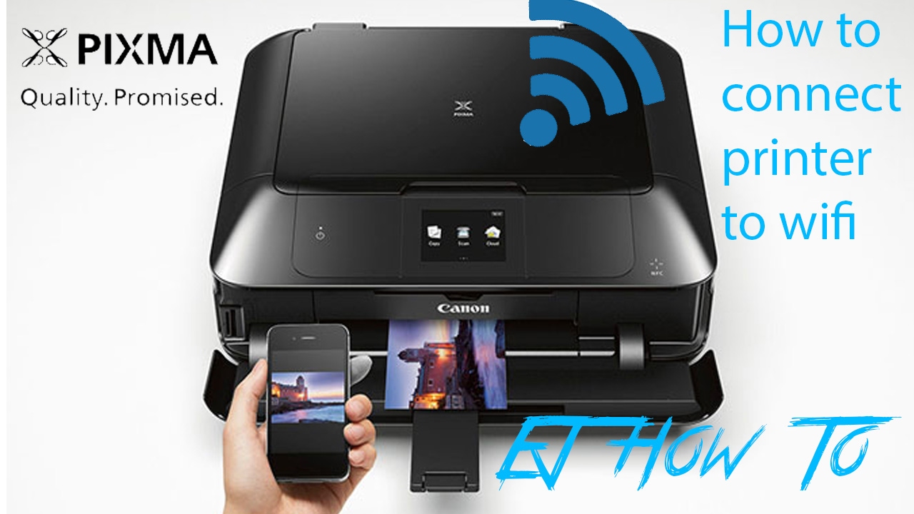 how to connect my canon printer to wifi Printer connect base